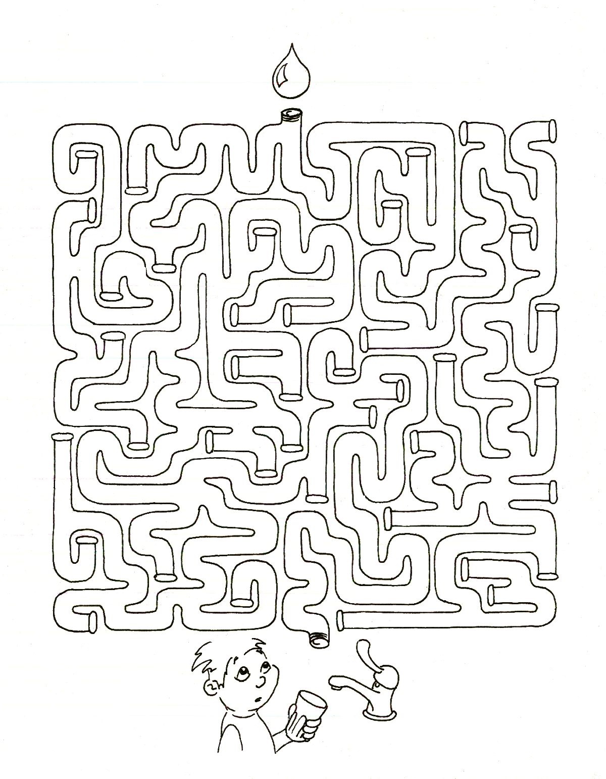 Vízvezeték labirintus